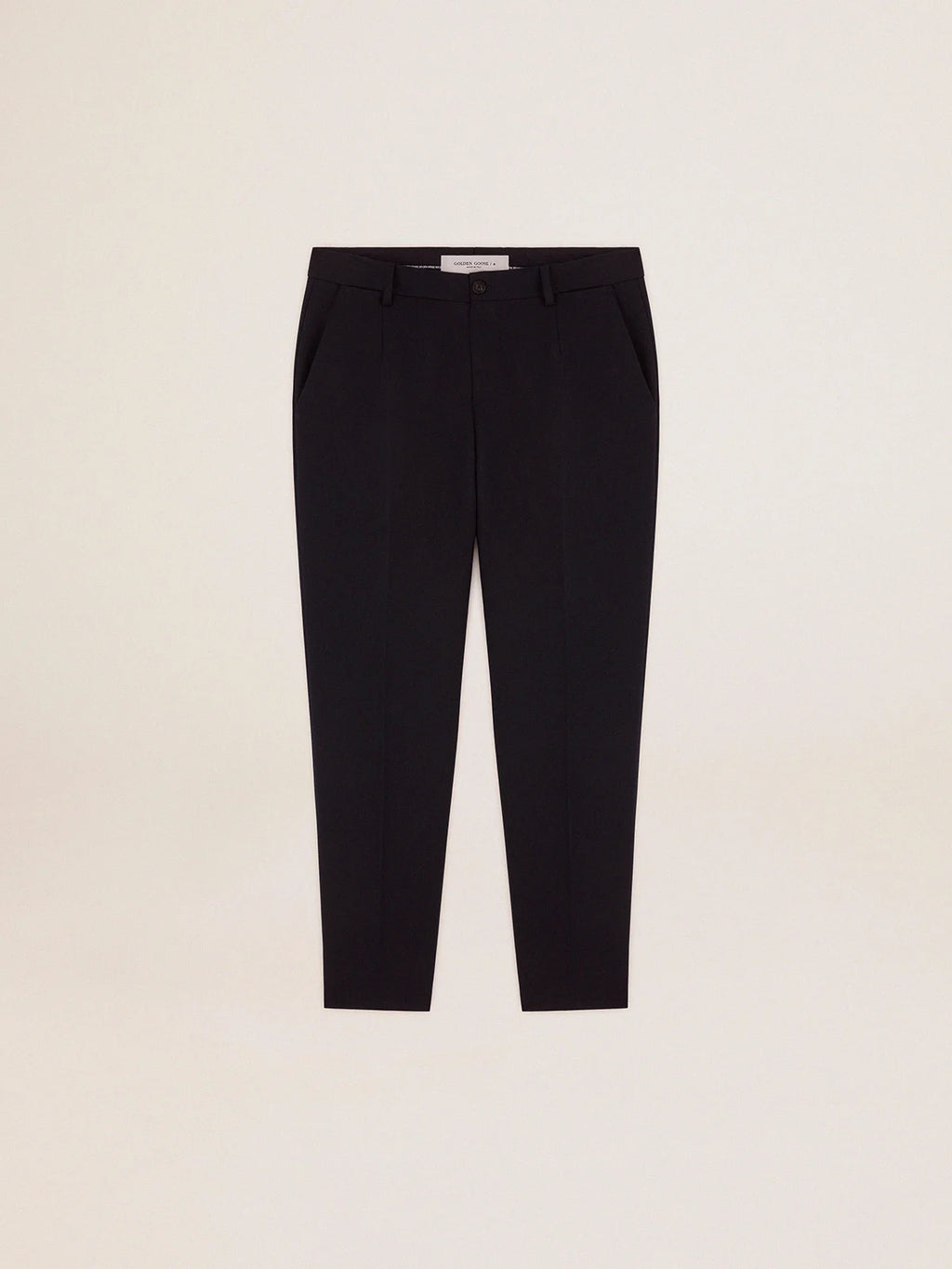 Pantalone Milano Collezione Golden in lana blu scuro