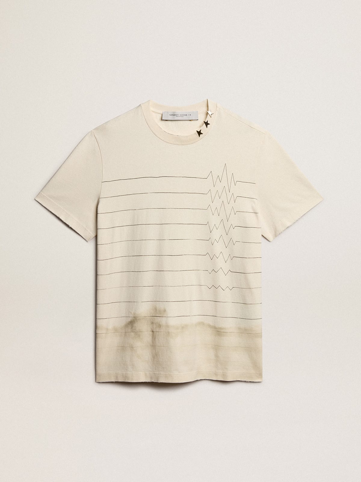 T-Shirt Donna Esclusiva HAUS of Dreamers color bianco heritage