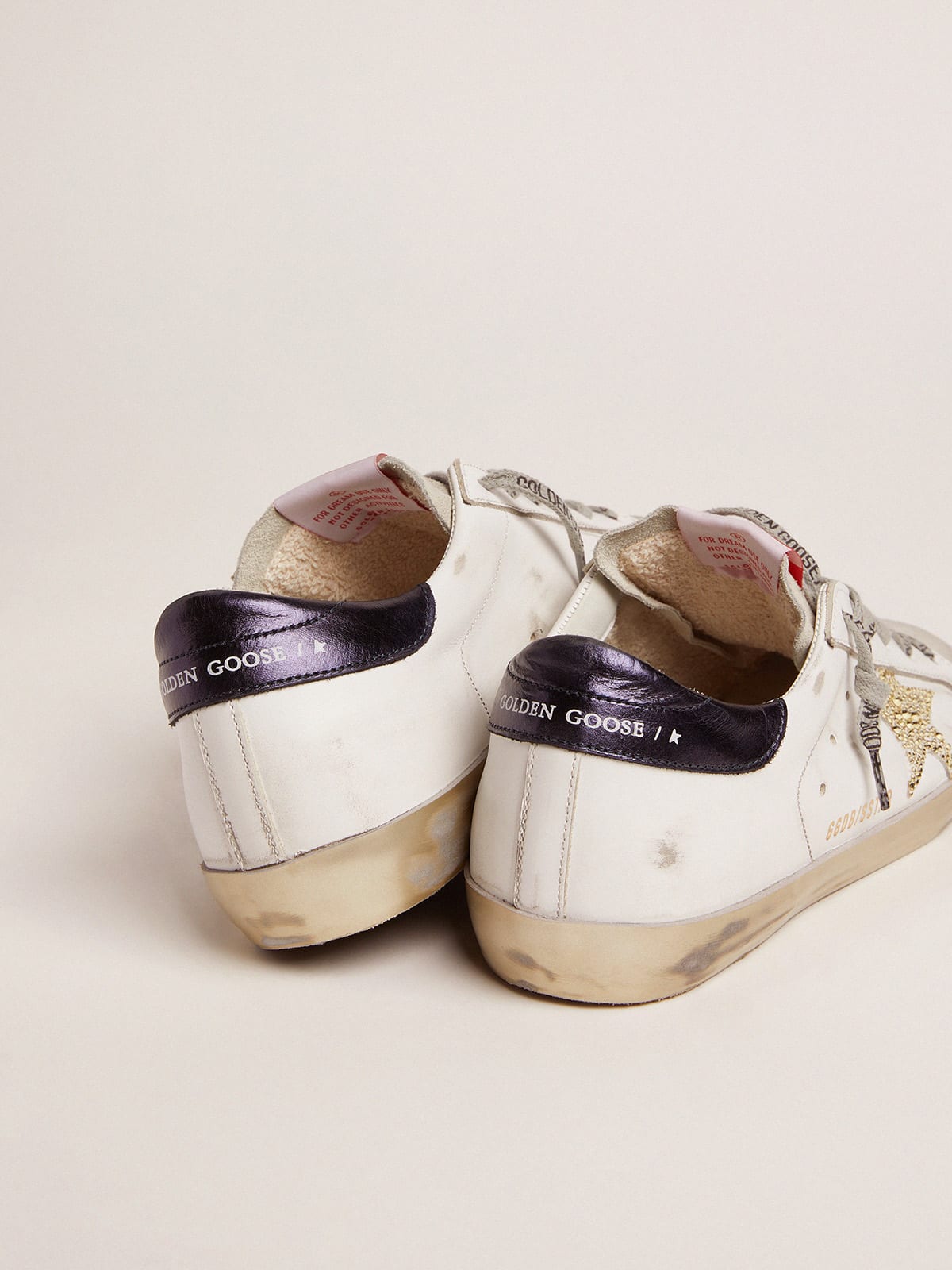 Super-Star LTD con talloncino blu e stella in cristalli Swarovski