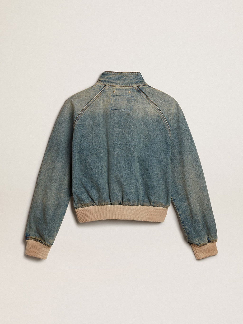Giacca bomber da donna in denim