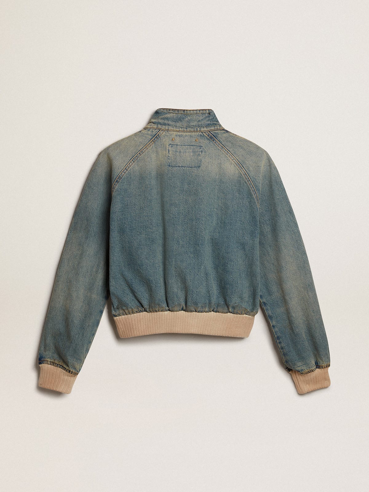 Giacca bomber da donna in denim