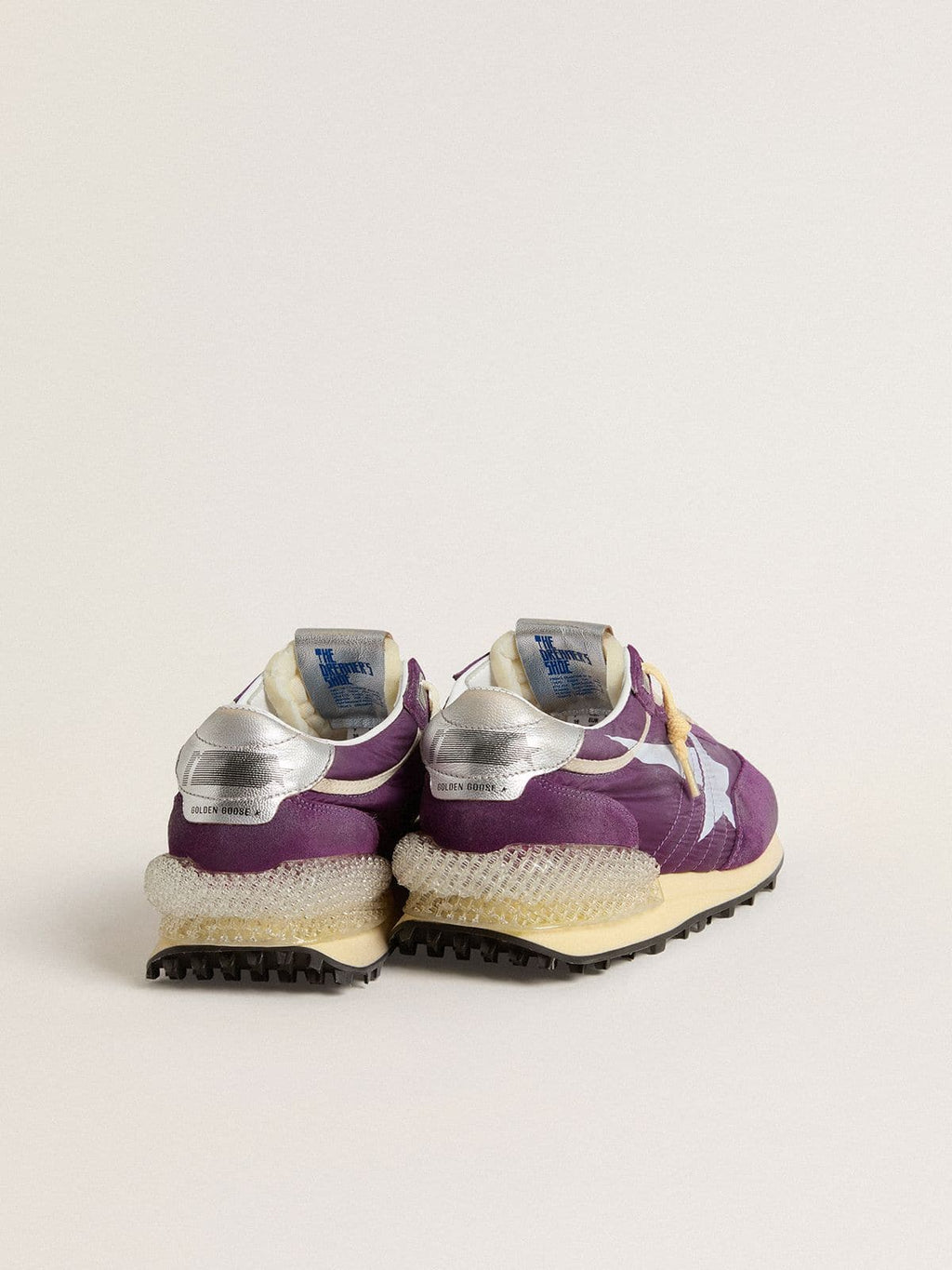 Women’s Marathon with purple nylon upper and white star