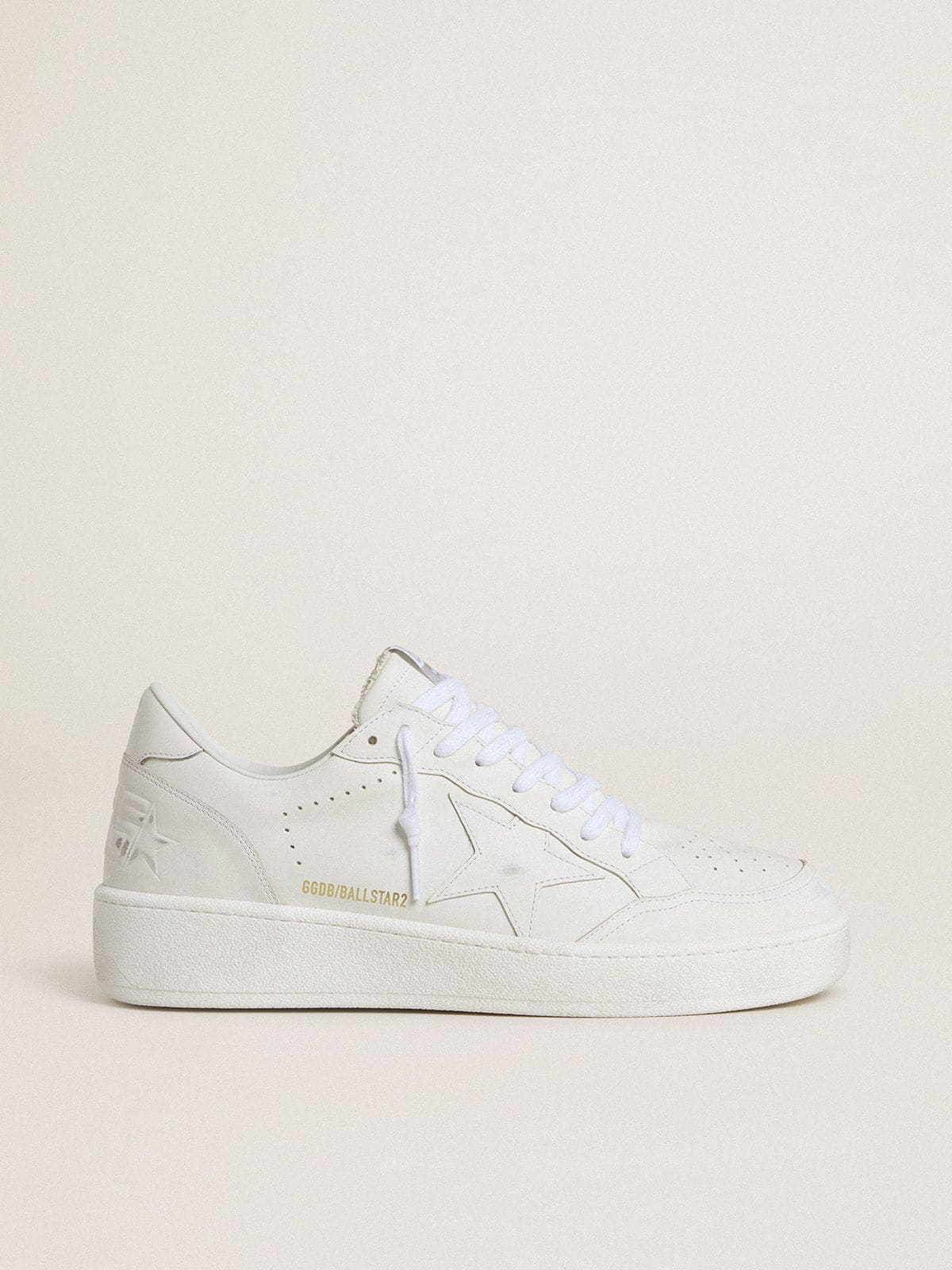 Men's Ball Star with white leather star and heel tab