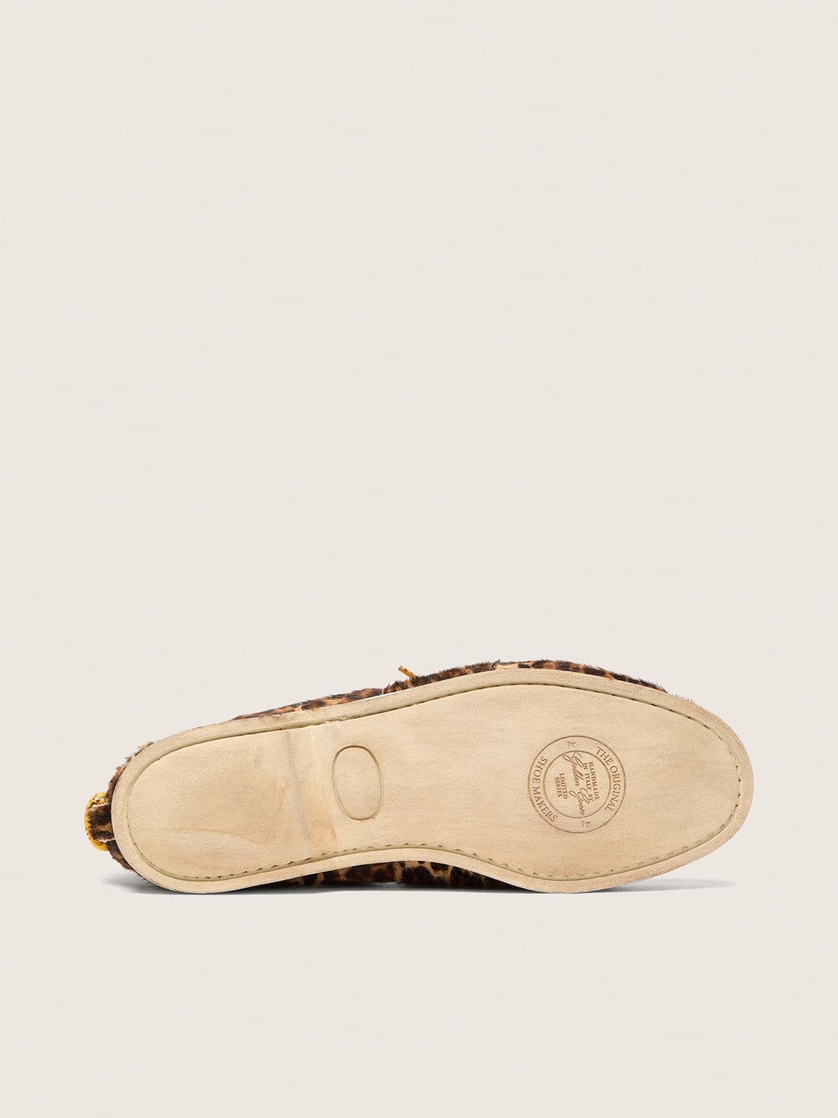 Men's Cruise loafer in leopard-print pony skin