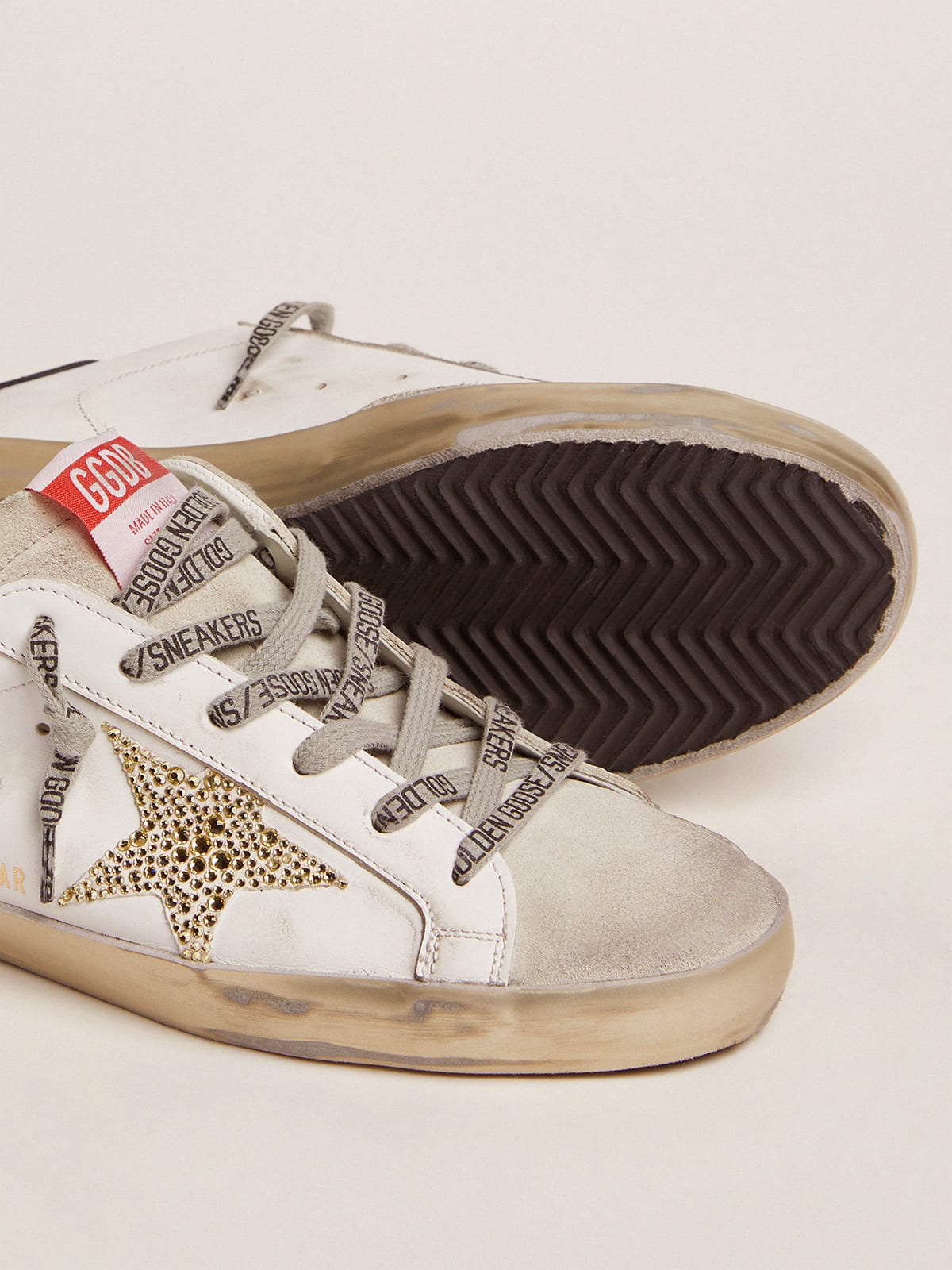 Super-Star LTD con talloncino blu e stella in cristalli Swarovski