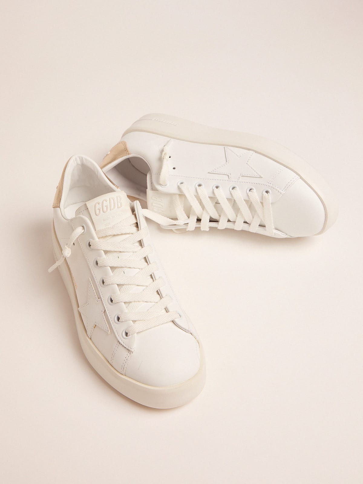 Sneakers Purestar donna con talloncino dorato