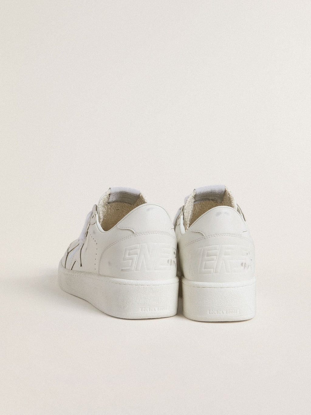 Women's Ball Star with white leather star and heel tab