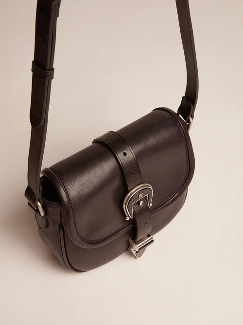 Borsa Rodeo Bag small nera in pelle