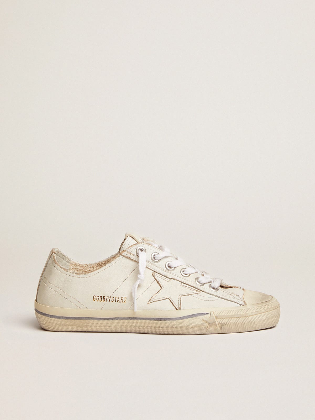 Sneakers V-Star in pelle effetto vintage