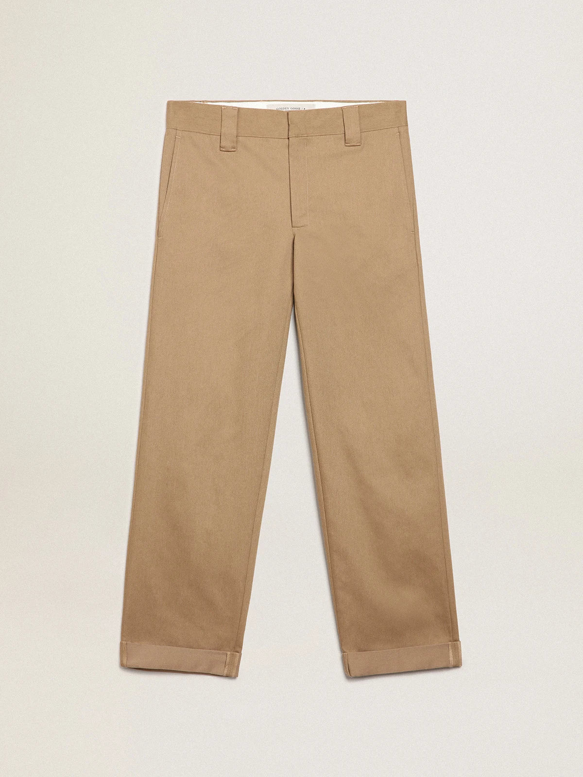 Pantalone chino Golden Collection color khaki beige