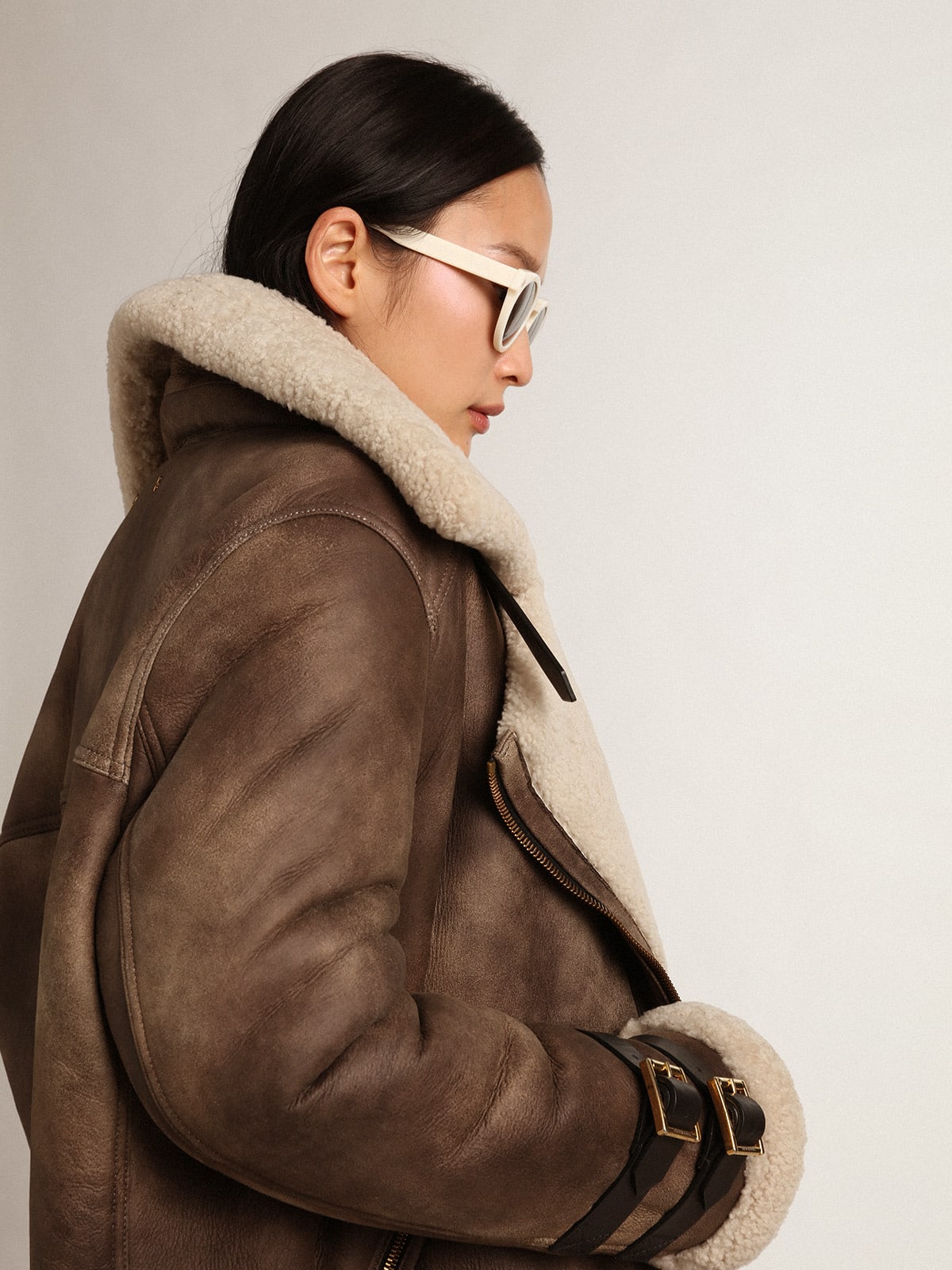 Giacca Chelsey Collezione Journey in shearling