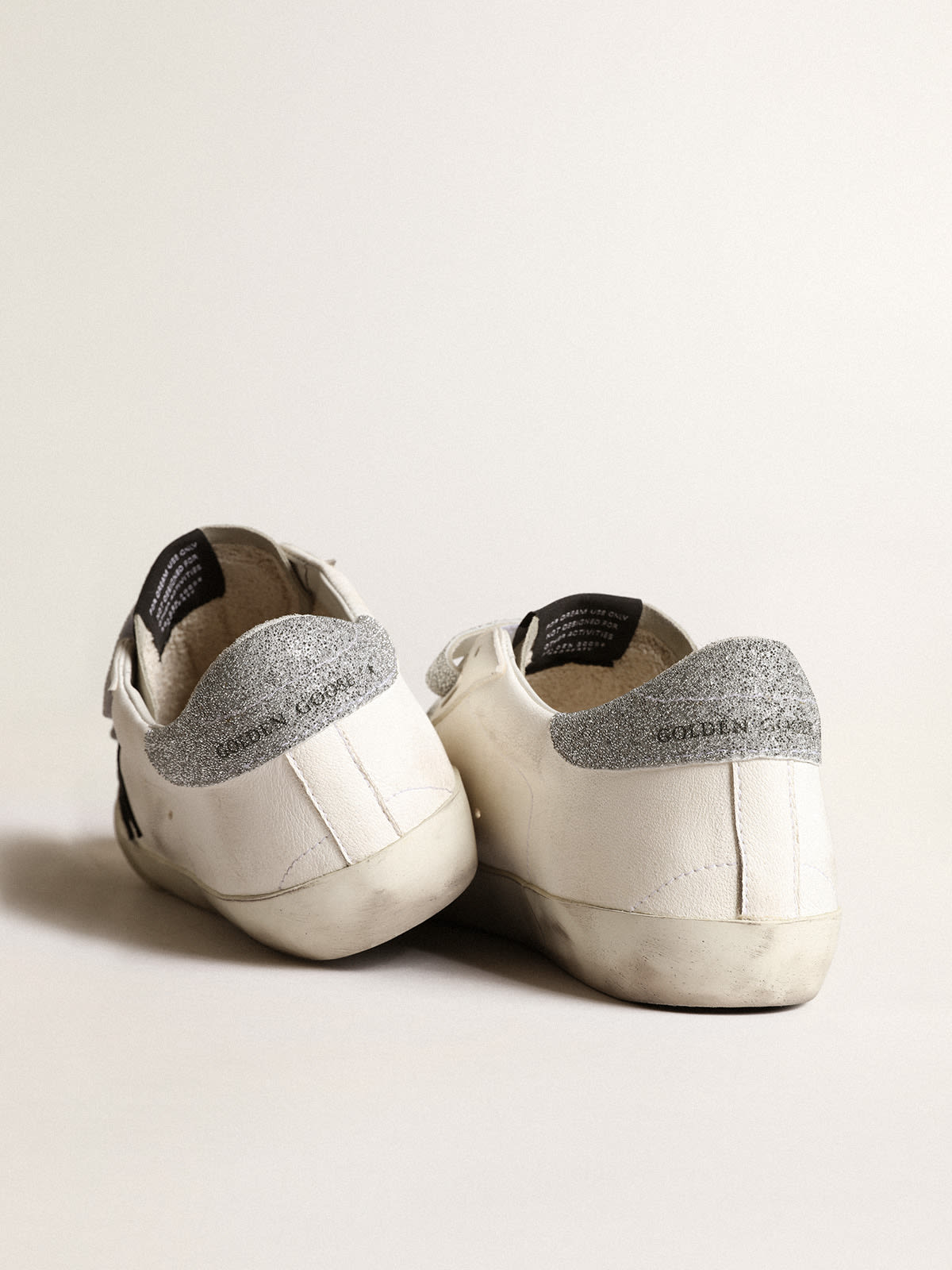 Old School con stella in suede e fasce in cristalli Swarovski