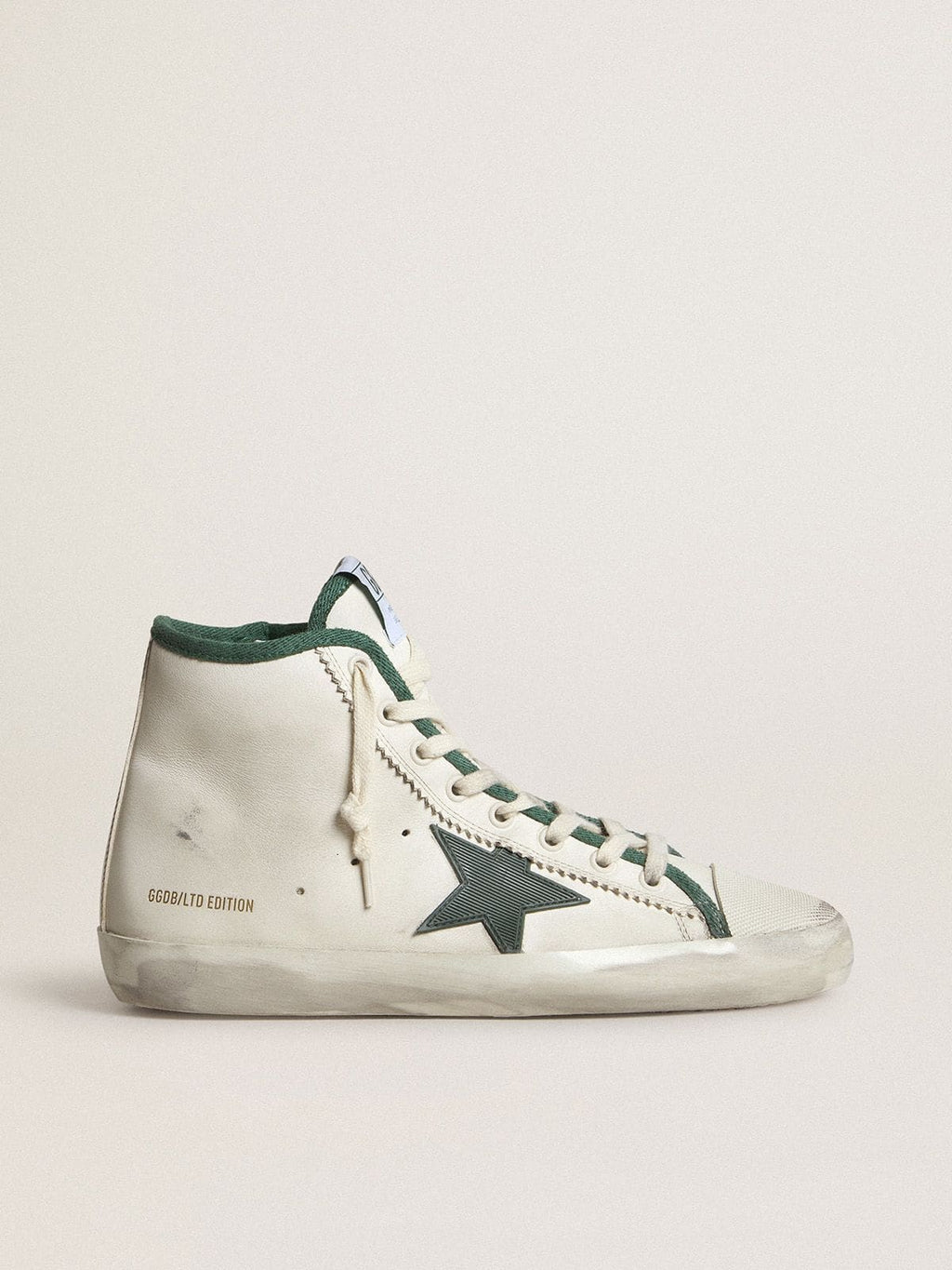 Women's Francy LTD in nappa leather with green rubber star