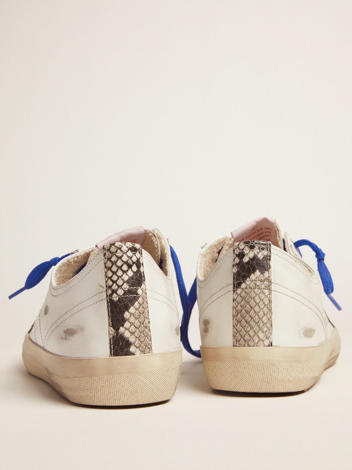 Sneaker V-Star LTD con listino pitonato e lacci blu