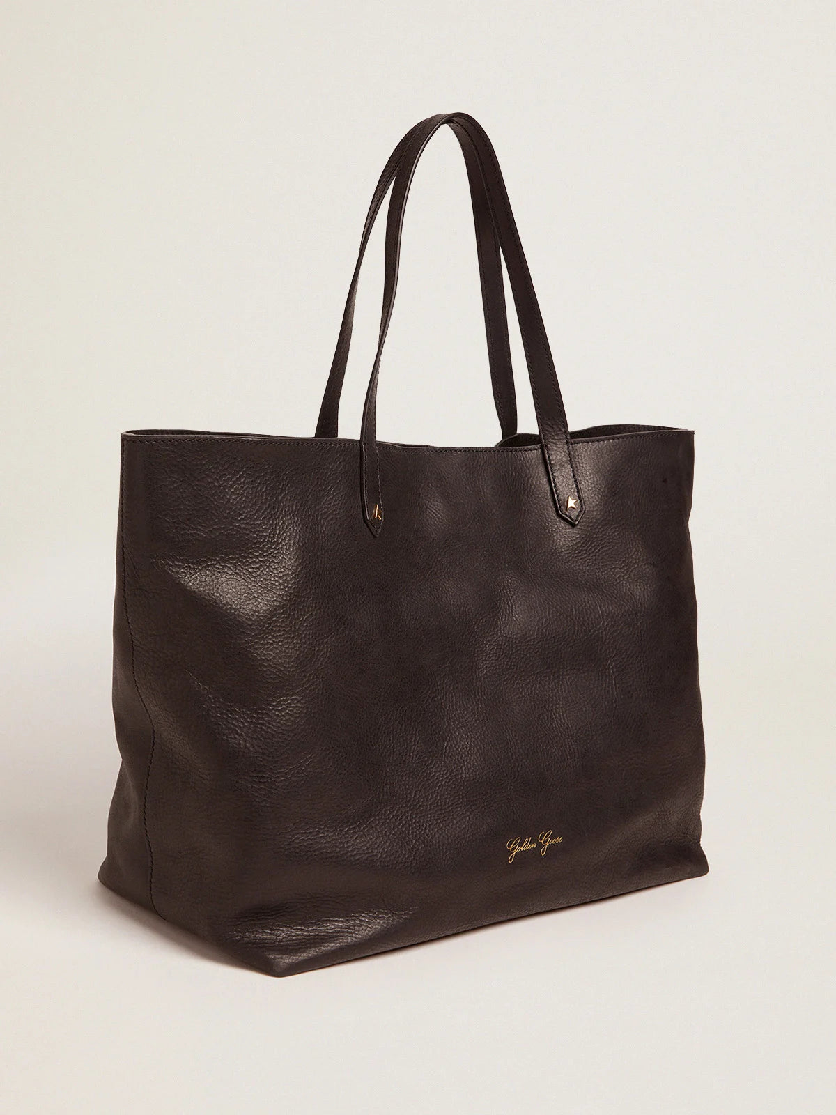 Borsa Pasadena Bag nera con logo dorato sul davanti