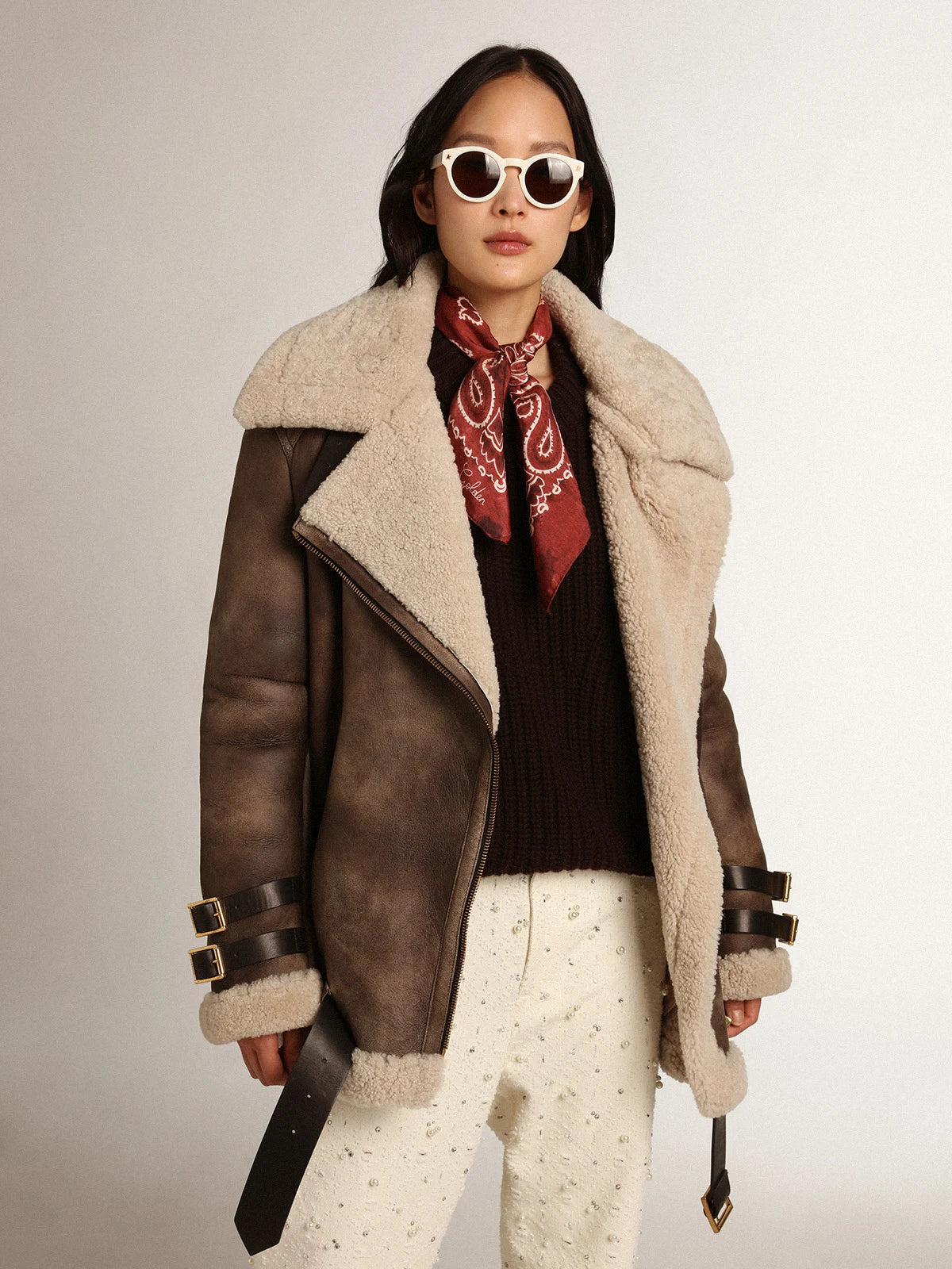 Giacca Chelsey Collezione Journey in shearling