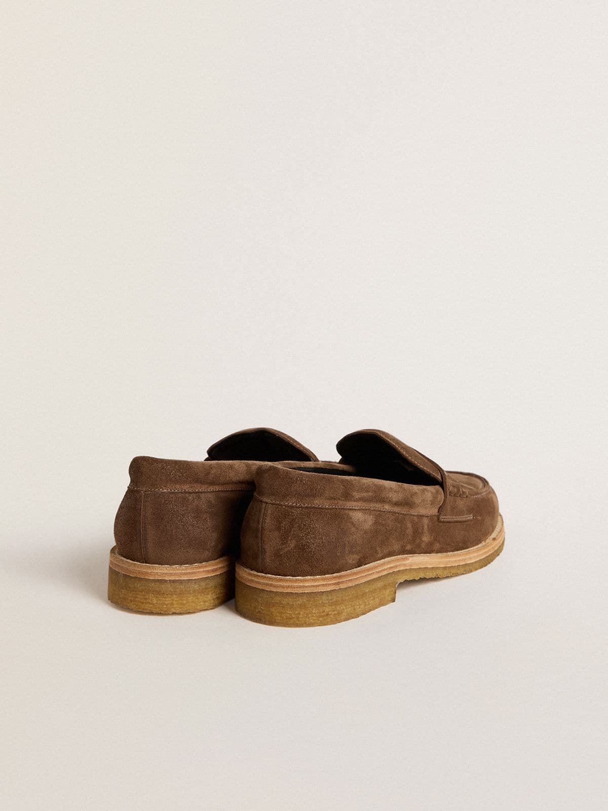 Women's Jerry loafer in dove-gray suede