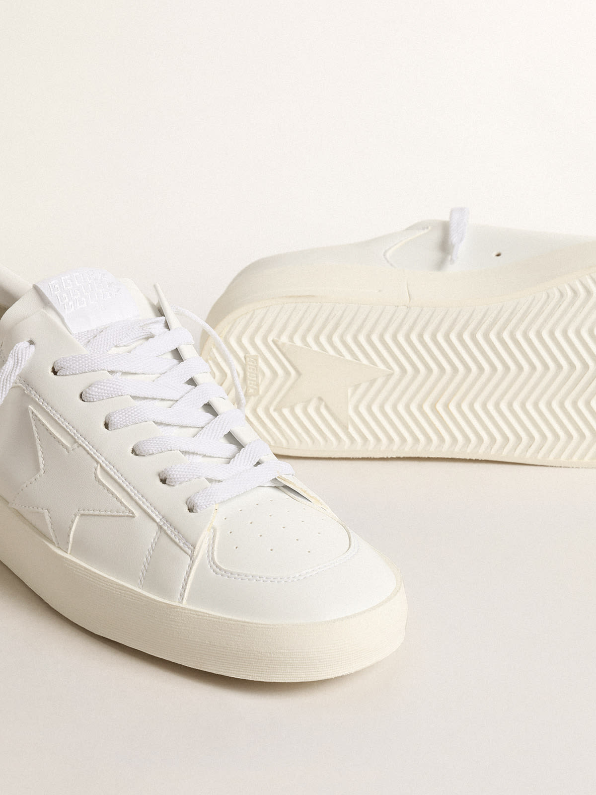 Stardan Donna bio-based con stella e talloncino bianchi